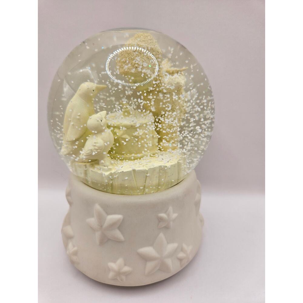 Pristine Department 56 Snowbabies Snow Globe Musical Happy Birthday Song F32